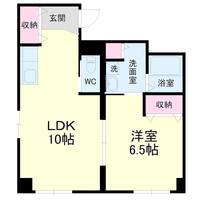 メイクスI 八幡の間取り