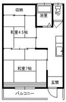 物件の間取り画像