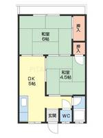 南本マンションの間取り