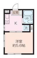 細貝ハイツの間取り