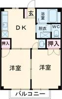 物件の間取り画像
