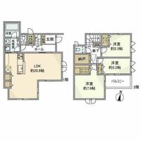 物件の間取り画像