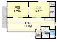 物件の間取り画像