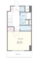 東京都江東区東砂5(マンション)の賃貸物件の間取り