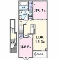 物件の間取り画像