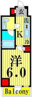 東京都葛飾区堀切8(マンション)の賃貸物件の間取り