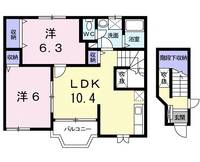 物件の間取り画像