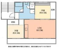 芝山団地 19号棟の間取り