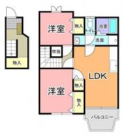 ヴィラサンセールの間取り