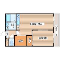 中田アヴェニューIIの間取り