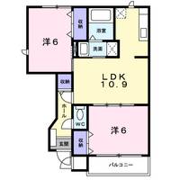 メゾン・ド・ヴァースト IIIの間取り