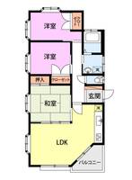 物件の間取り画像