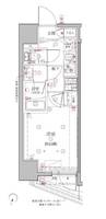 クレイシアIDZ千代田岩本町の間取り