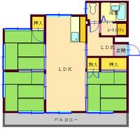 物件の間取り画像
