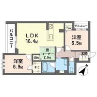 ココル登戸の間取り