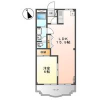 広島県福山市東川口町3(アパート)の賃貸物件の間取り