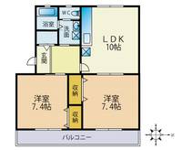 モンテベルデ多摩川の間取り