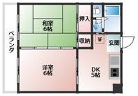 コーポあおき3の間取り