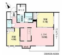 物件の間取り画像