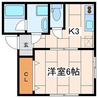 神奈川県横須賀市平作1(アパート)の賃貸物件の間取り