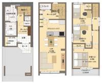 大阪府大阪市淀川区東三国5(一戸建)の賃貸物件の間取り