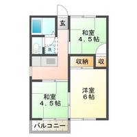 クリック大谷の間取り