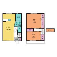 愛知県一宮市浅井町小日比野字新開(一戸建)の賃貸物件の間取り