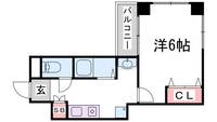 CITYSPIRE神戸元町IIの間取り