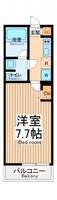 セレコート南林間の間取り