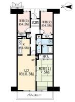 物件の間取り画像