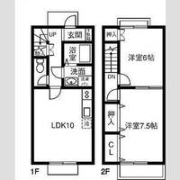 愛知県名古屋市瑞穂区陽明町1(一戸建)の賃貸物件の間取り