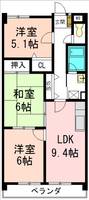 エスポワール丸新の間取り