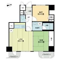 パークハイツ本町通の間取り