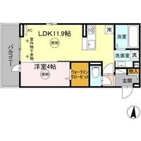 D-ROOM+津福今町の間取り