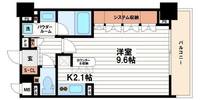 リーガル北心斎橋IIの間取り