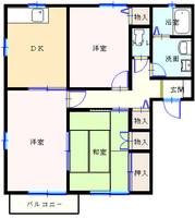 カーサ フローレスCの間取り