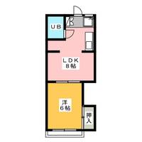 ホワイトフラットの間取り