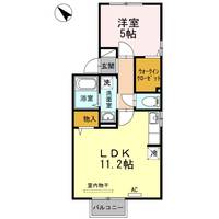 グラン・カフリエII A棟の間取り