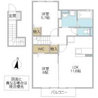 物件の間取り画像