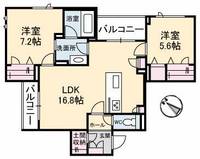 物件の間取り画像