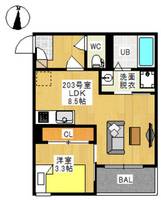 物件の間取り画像