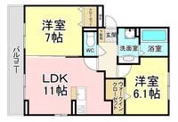 物件の間取り画像