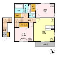 物件の間取り画像