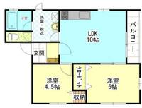 物件の間取り画像