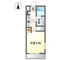 愛知県名古屋市北区上飯田北町1(アパート)の賃貸物件の間取り