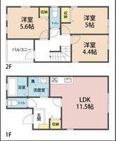 物件の間取り画像