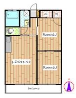 物件の間取り画像