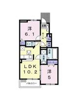 CREST//VILLA Iの間取り