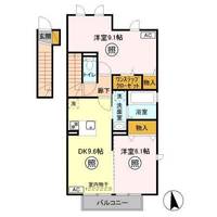 ファセリア Aの間取り