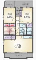 物件の間取り画像